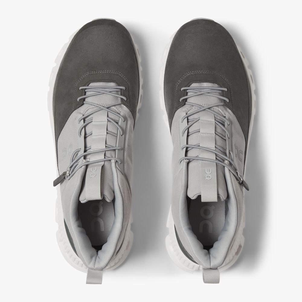 On Running Cloud Hi Sneakers Herr Grå | KGG2688EZ