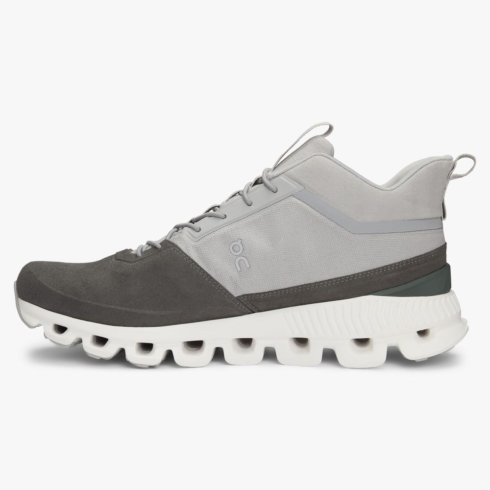 On Running Cloud Hi Sneakers Herr Grå | KGG2688EZ