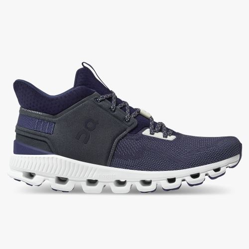 On Running Cloud Hi Sneakers Herr Blå | LOD4613JQ